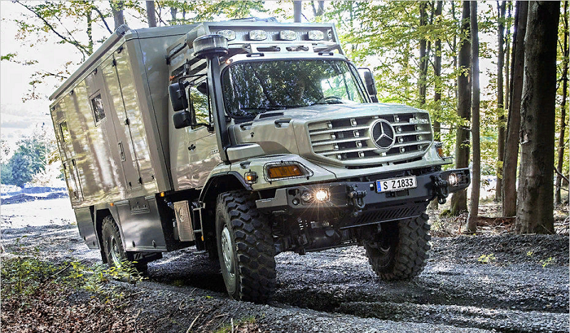технические особенности Mercedes-Benz Zetros